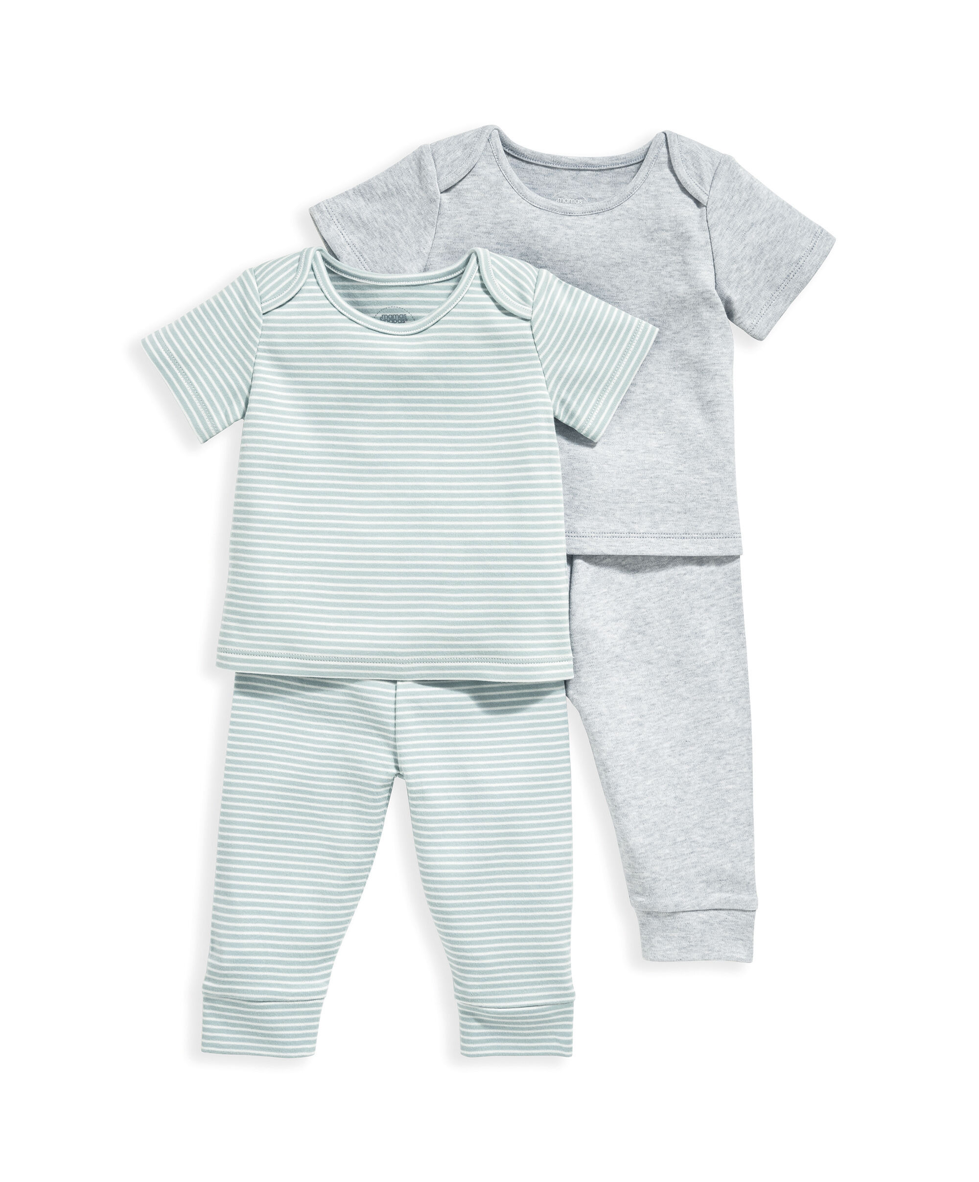 طقم بيجاما بأكمام قصيرة - قطعتان image number 2