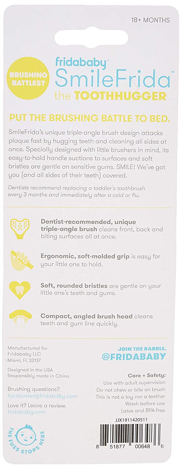 فرشاة توث هاجر سمايل فريدا من فريدا بيبي - وردي image number 5