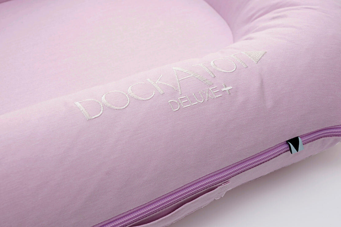 مهد ديلوكس+ لحديثي الولادة من دوك ايه توت - بنفسجي شامبراي image number 4