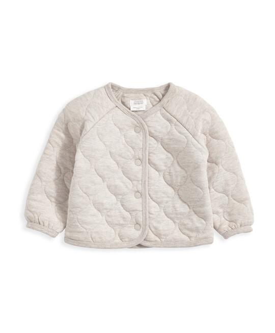 JERSEY QUILTED JACKET image number 2