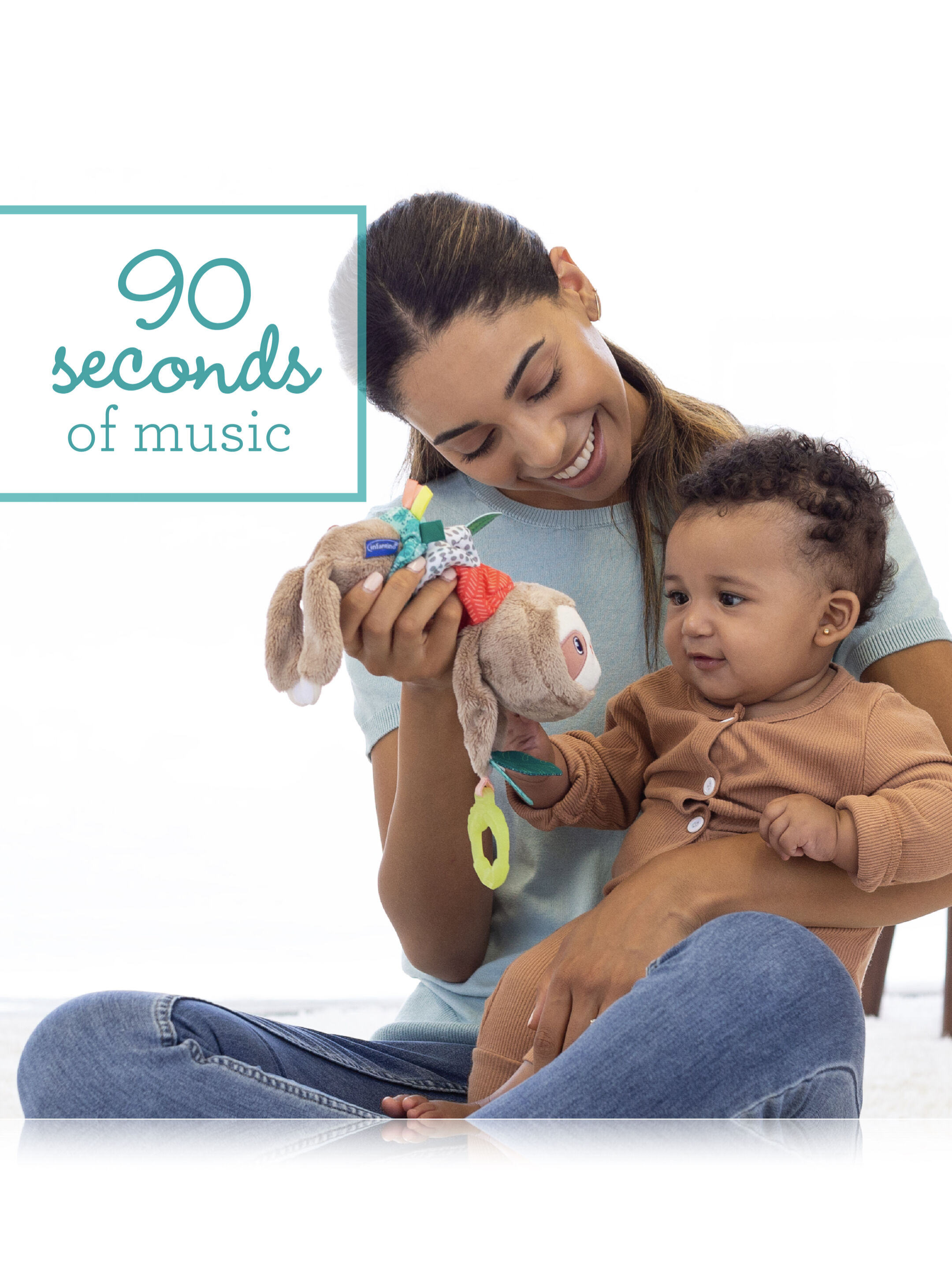 دمية موسيقية متحركة بتصميم حيوان الكسلان من إنفانتينو image number 4