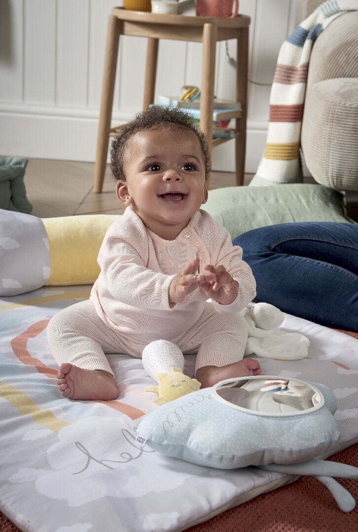 مجموعة مفرش لعب هابي كلاود image number 2