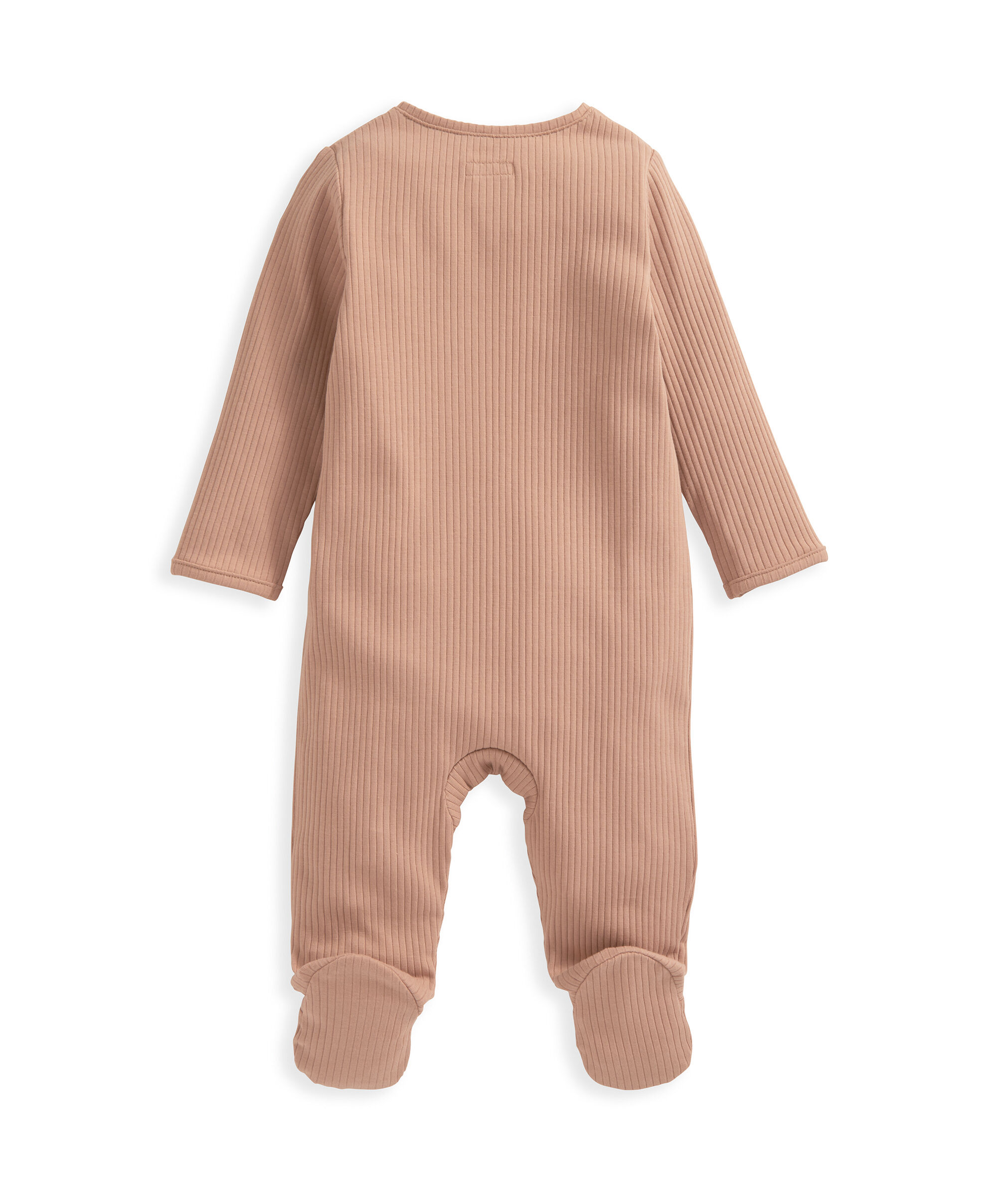 لباس الكل في واحد بسحّاب - تيراكوتا image number 3