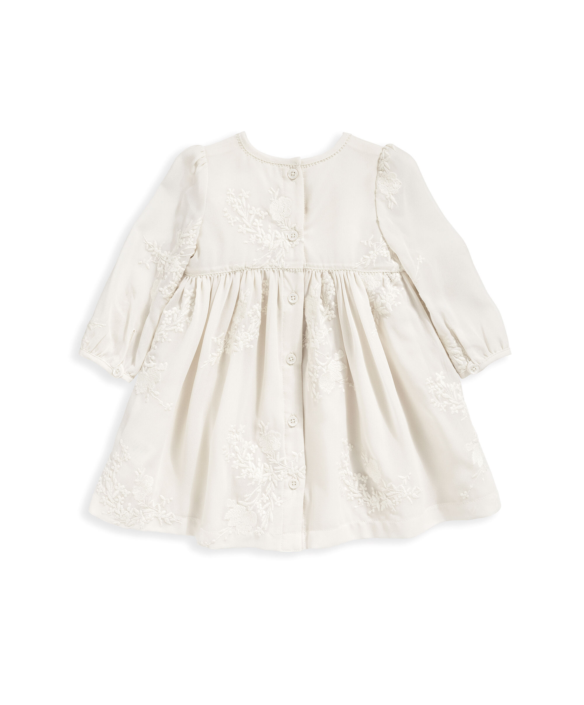 فستان مطرز بأكمام طويلة image number 3