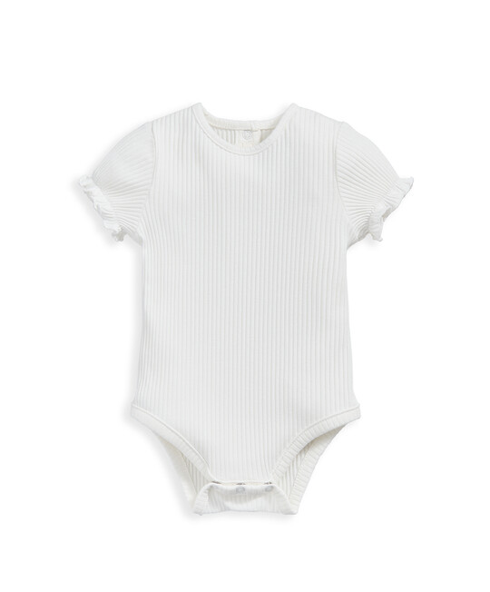 طقم لباس قطعة واحدة ورومبر قصير -قطعتان طقم لباس قطعة واحدة ورومبر قصير -قطعتان image number 4