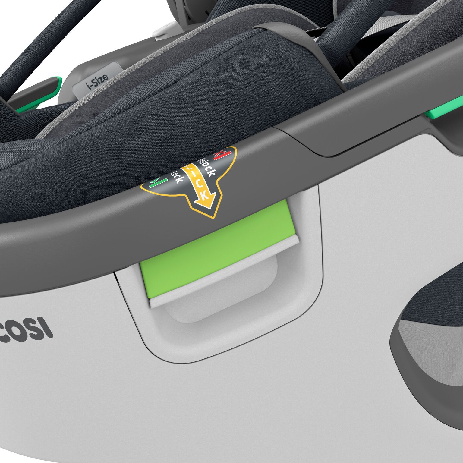 مقعد سيارة كورال 360 من ماكسي كوزي - رمادي image number 4
