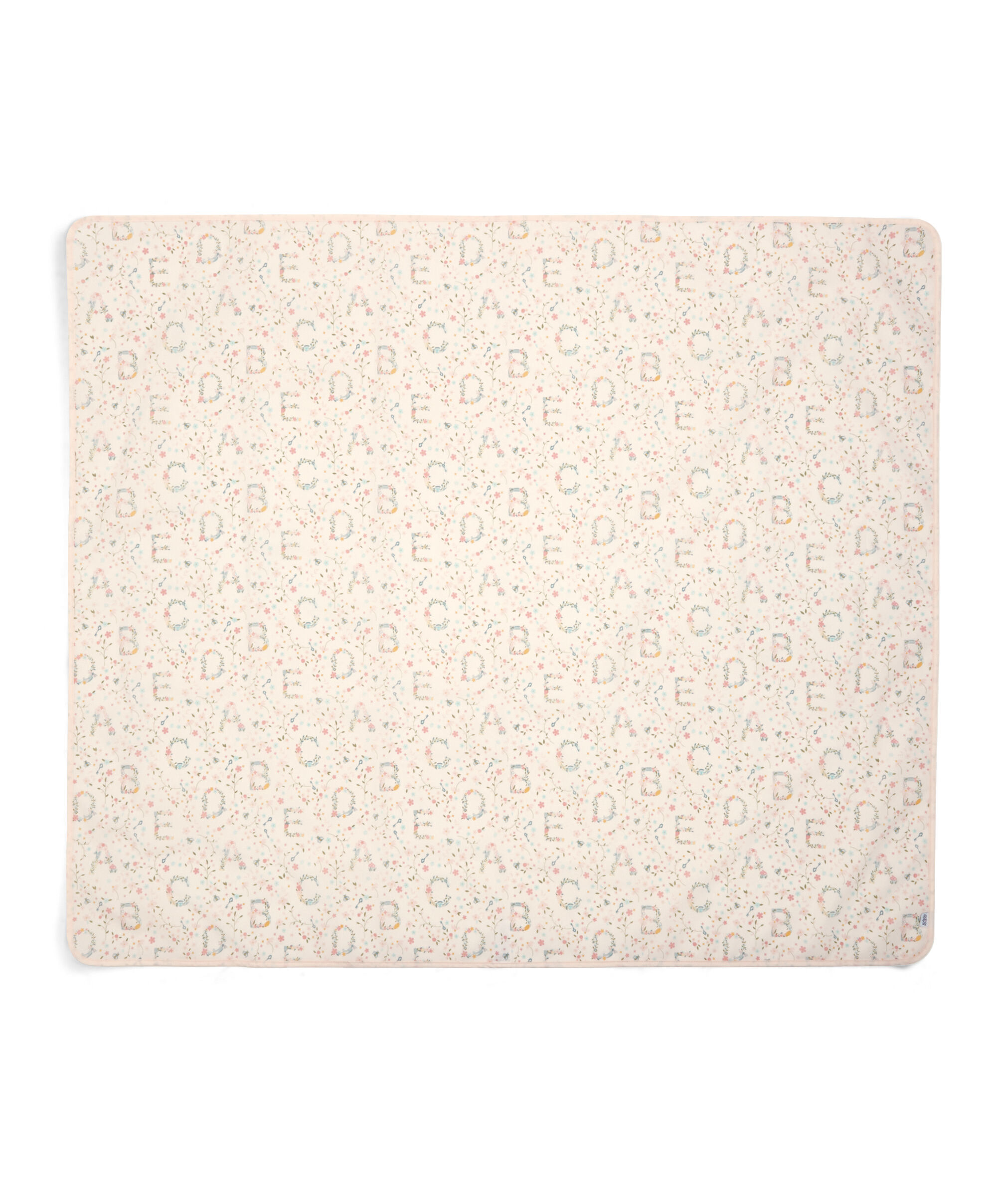 مفرش للحماية من الانسكابات - نقشة أحرف