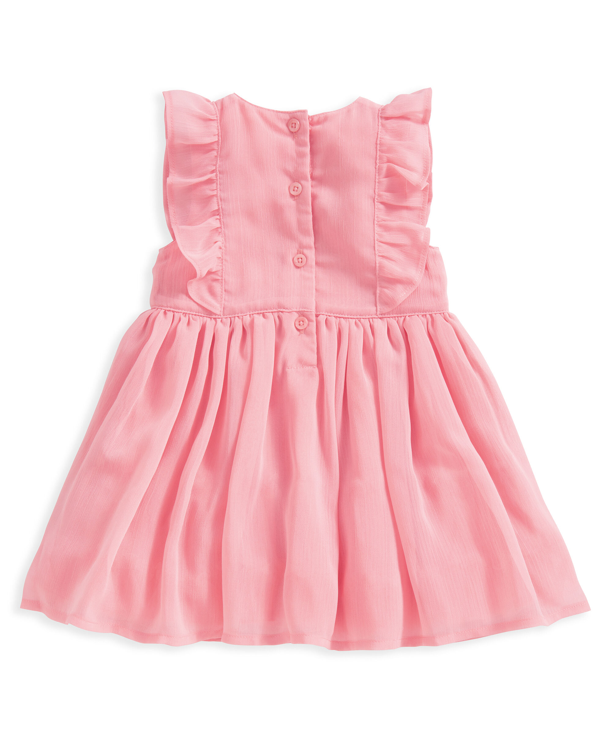 فستان شيفون مجعد image number 3