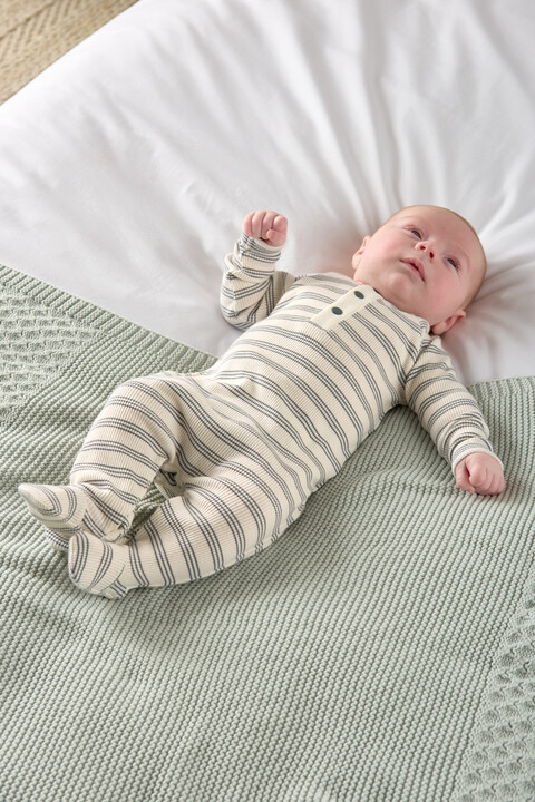 لباس الكل في واحد بنسيج مضلع ومخطط لباس الكل في واحد بنسيج مضلع ومخطط image number 6