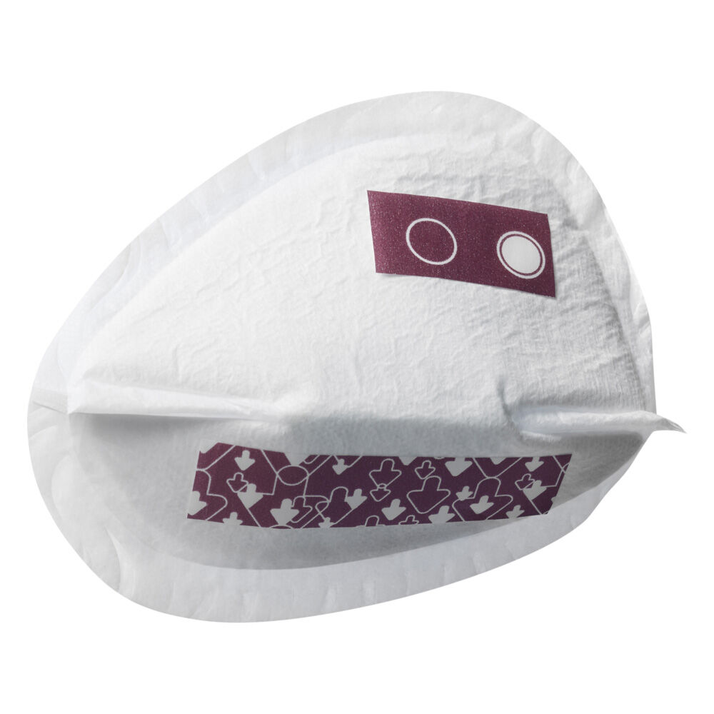 مجموعة أزواج ضمادات الرضاعة ميد فور مي للاستخدام مرة واحدة من تومي تيبي - 40 قطعة مقاس L image number 4