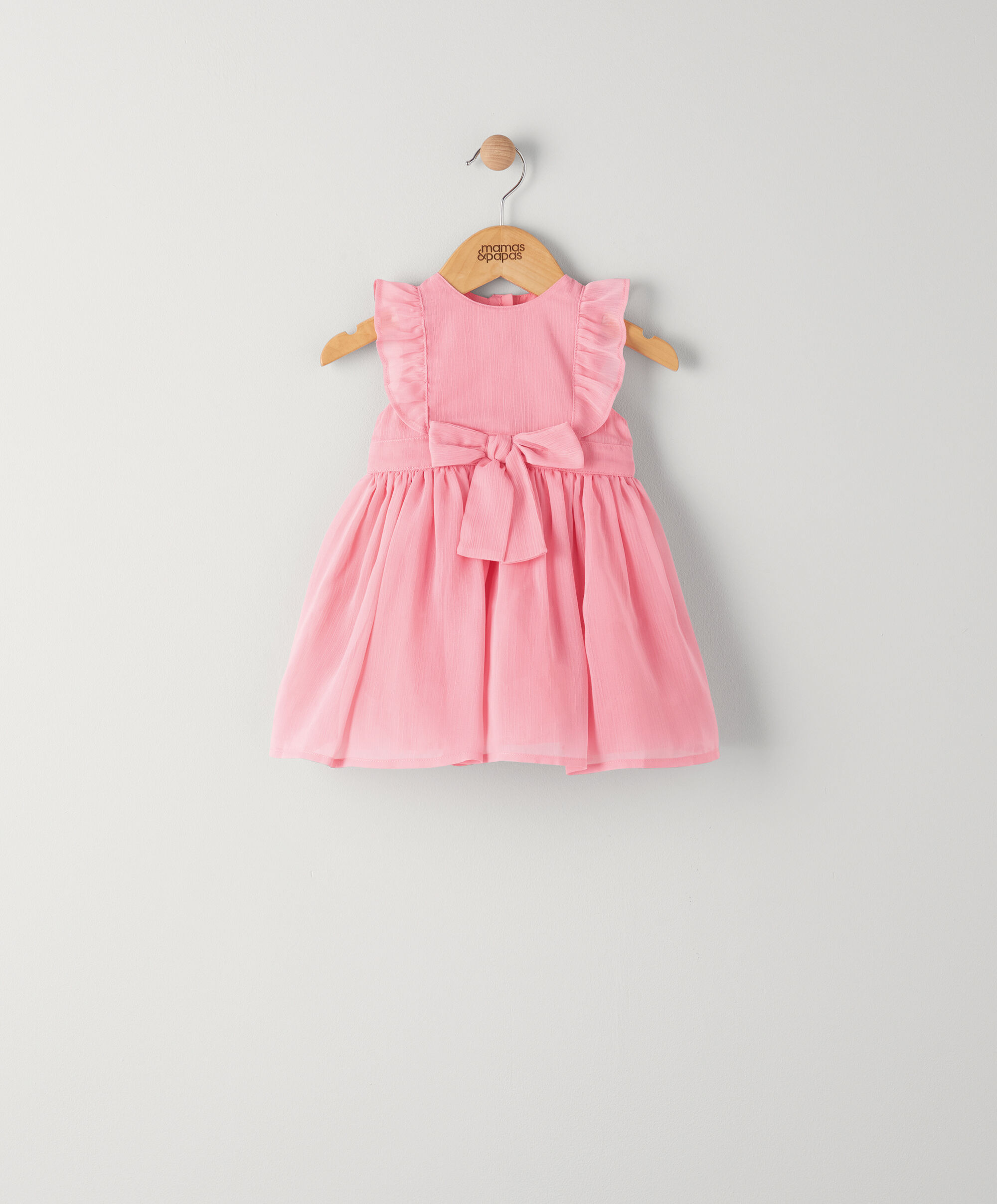 فستان شيفون مجعد image number 1