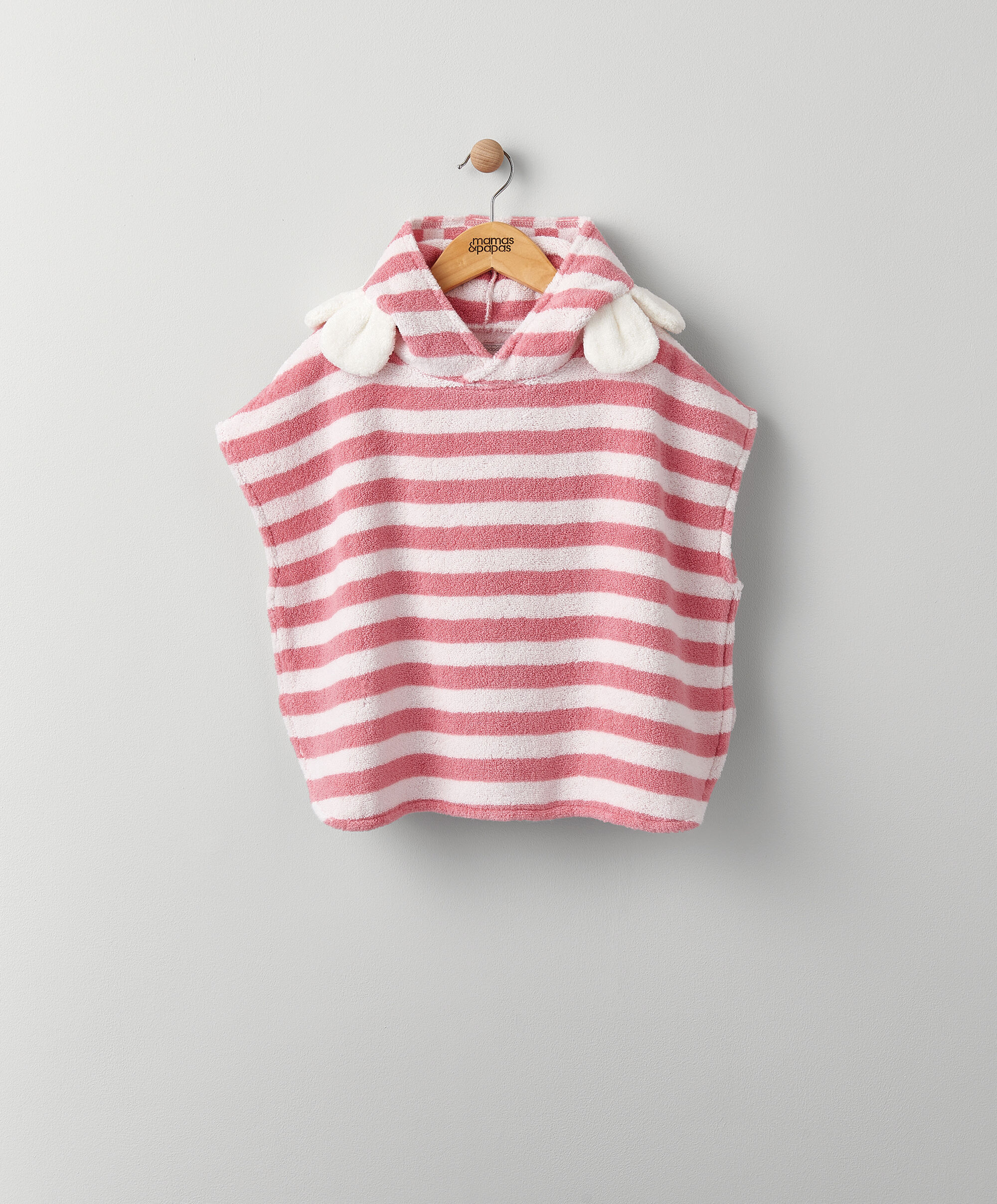 بونشو بغطاء رأس مزين بزهور image number 1