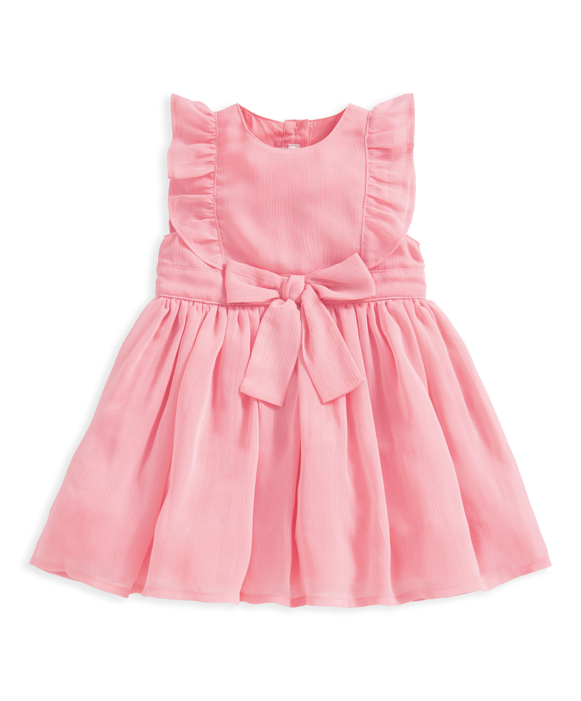 فستان شيفون مجعد image number 2