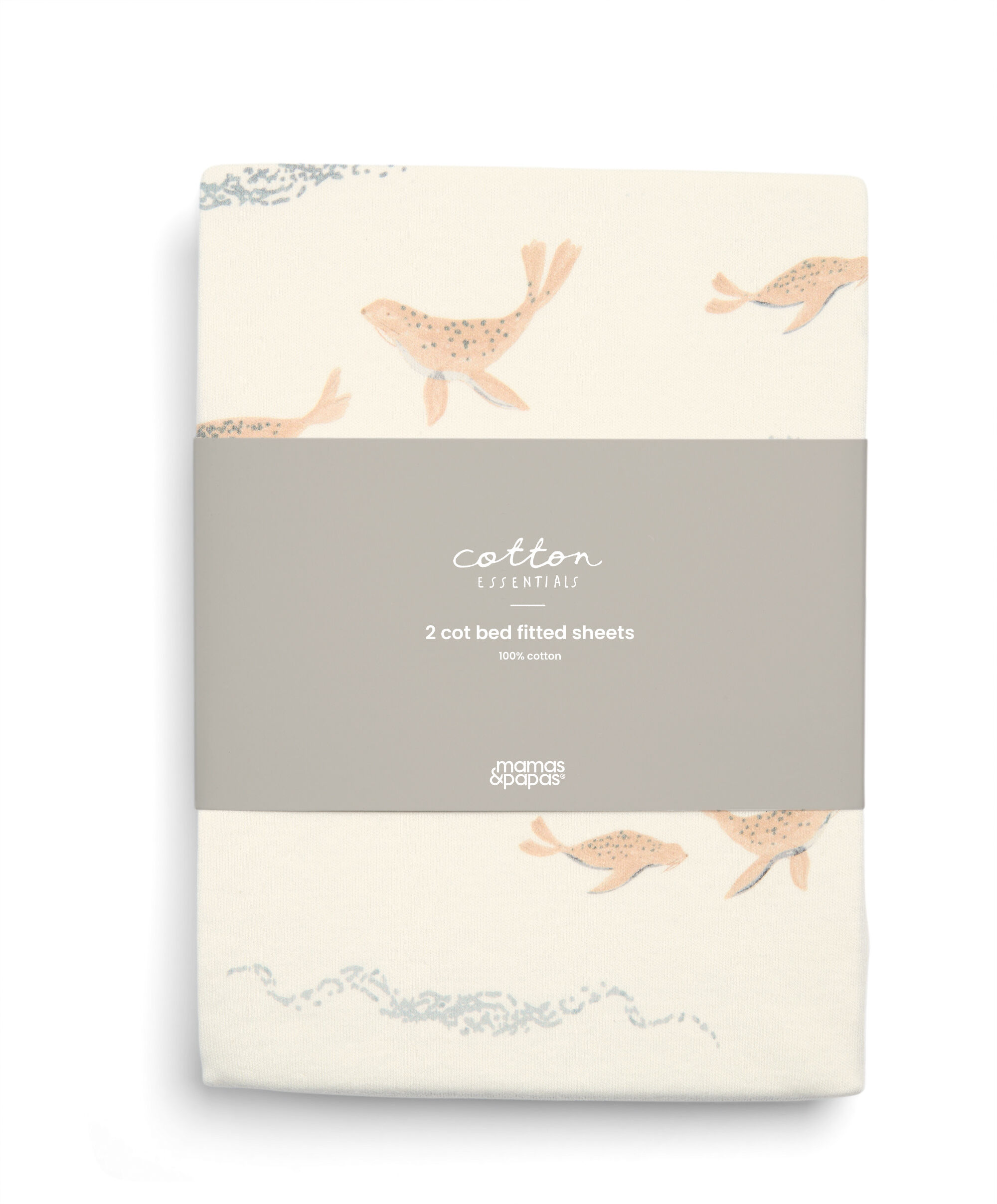 طقم شرشف سرير/مهد بحواف مطاطية - سيلز، قطعتان image number 2