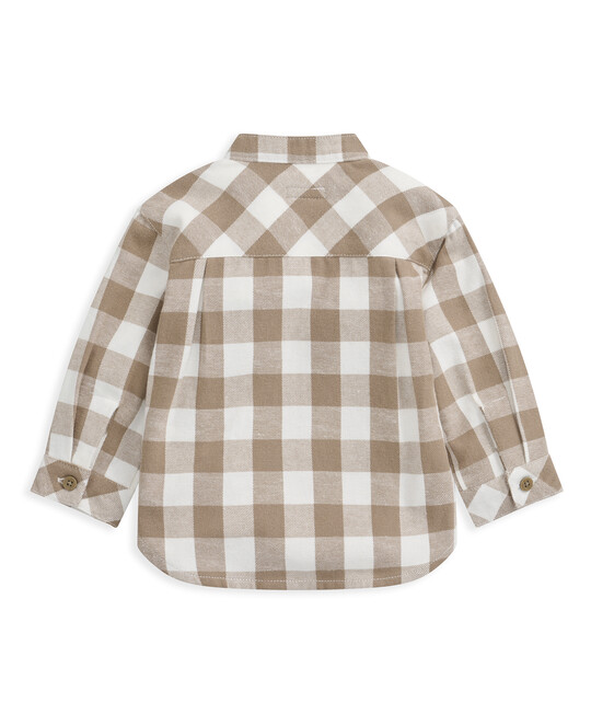 قميص بنقشة مربعات قميص بنقشة مربعات image number 3