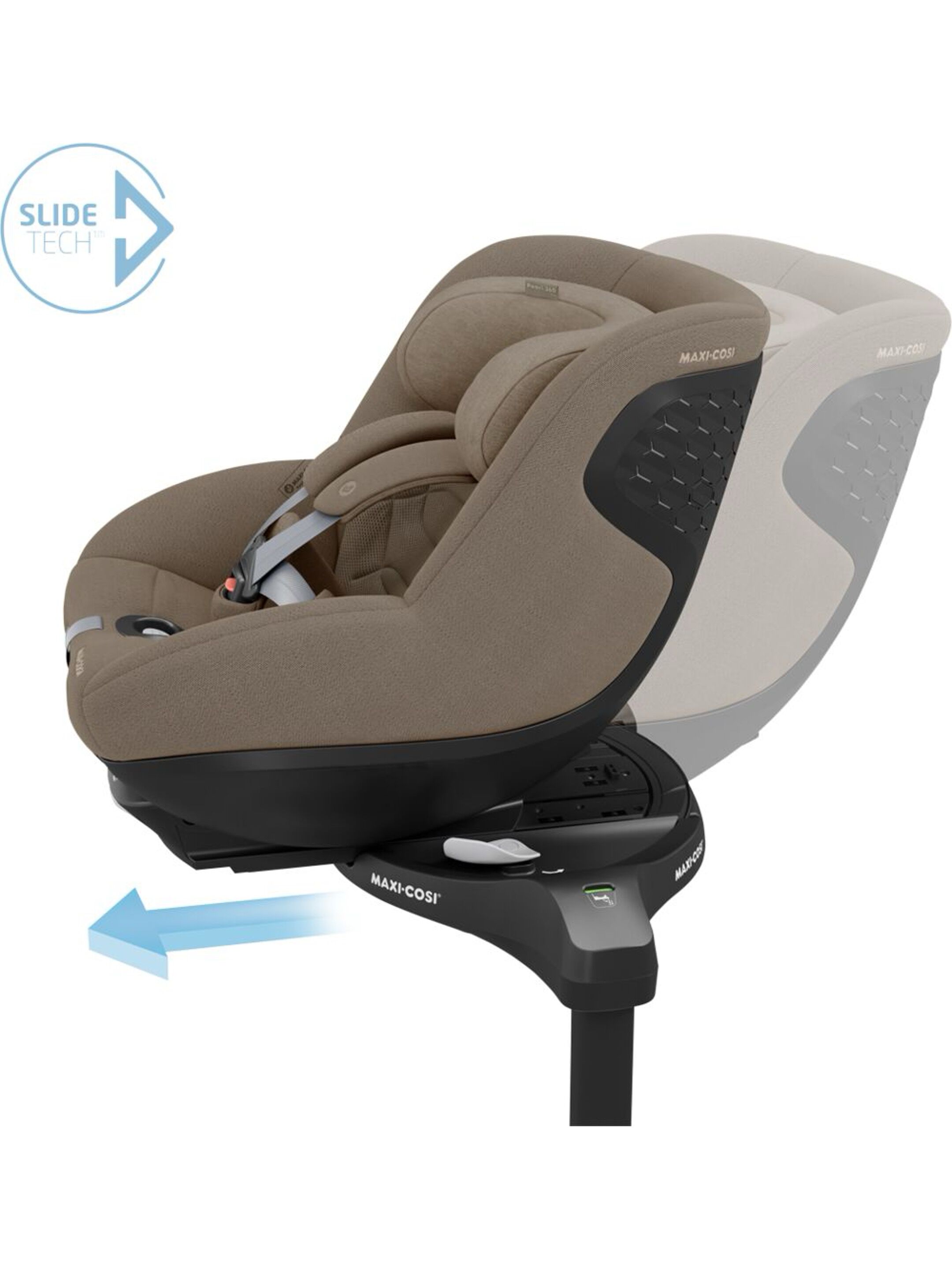 Maxi-Cosi Pearl 360 Pro Toddler Car Seat - Authentic Truffle image number 3
