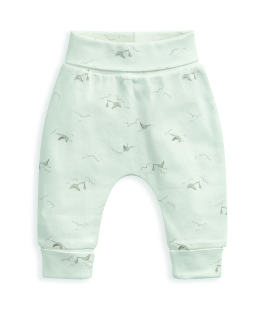 طقم ماي فيرست اوتفيت بنقشة طائر اللقلق- 3 قطع طقم ماي فيرست اوتفيت بنقشة طائر اللقلق- 3 قطع image number 3