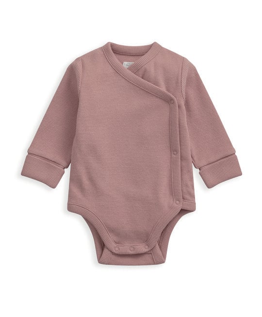 طقم بنسيج متشابك بلون وردي داكن - قطعتان طقم بنسيج متشابك بلون وردي داكن - قطعتان image number 3