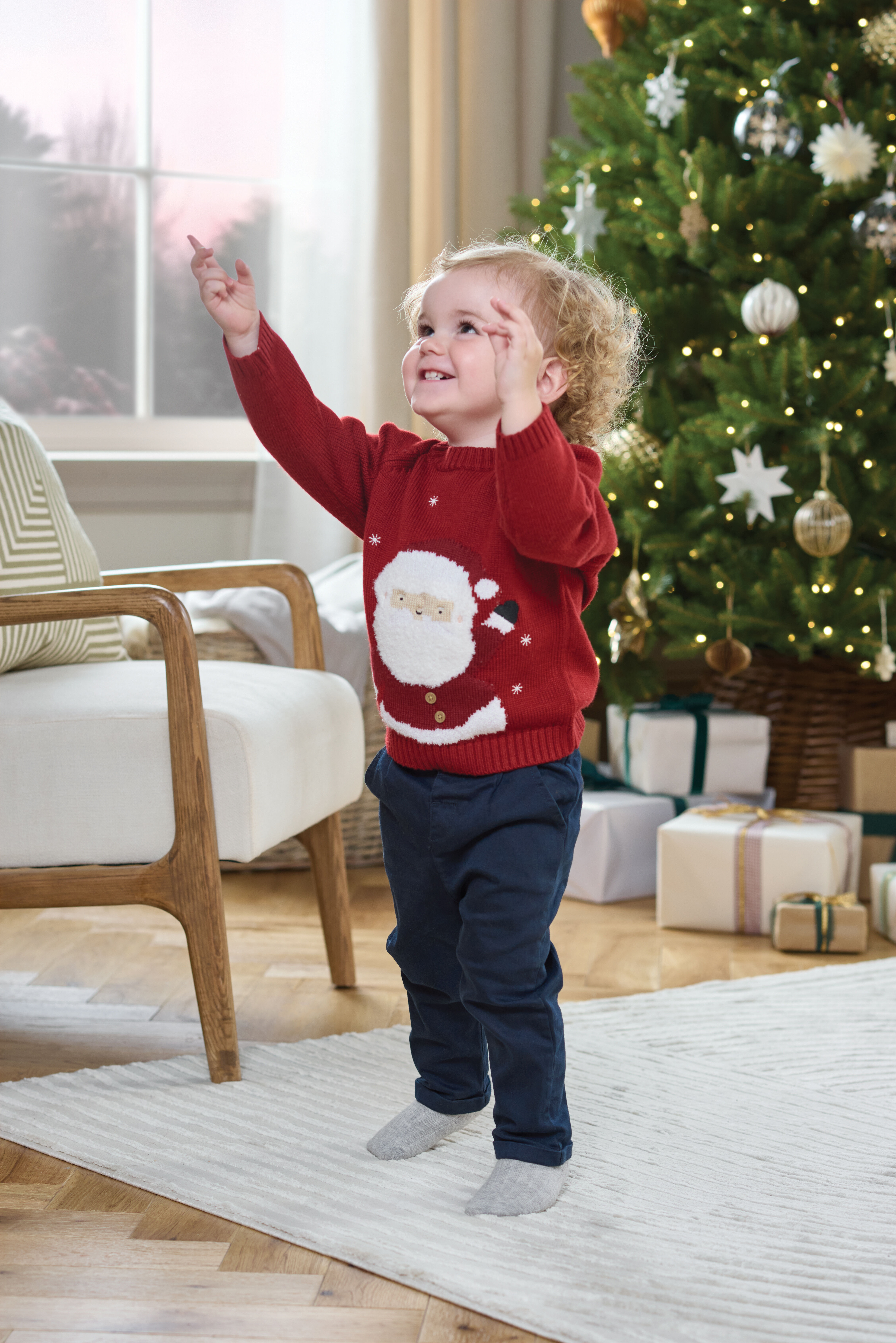 سترة كريسماس بتصميم سانتا image number 9