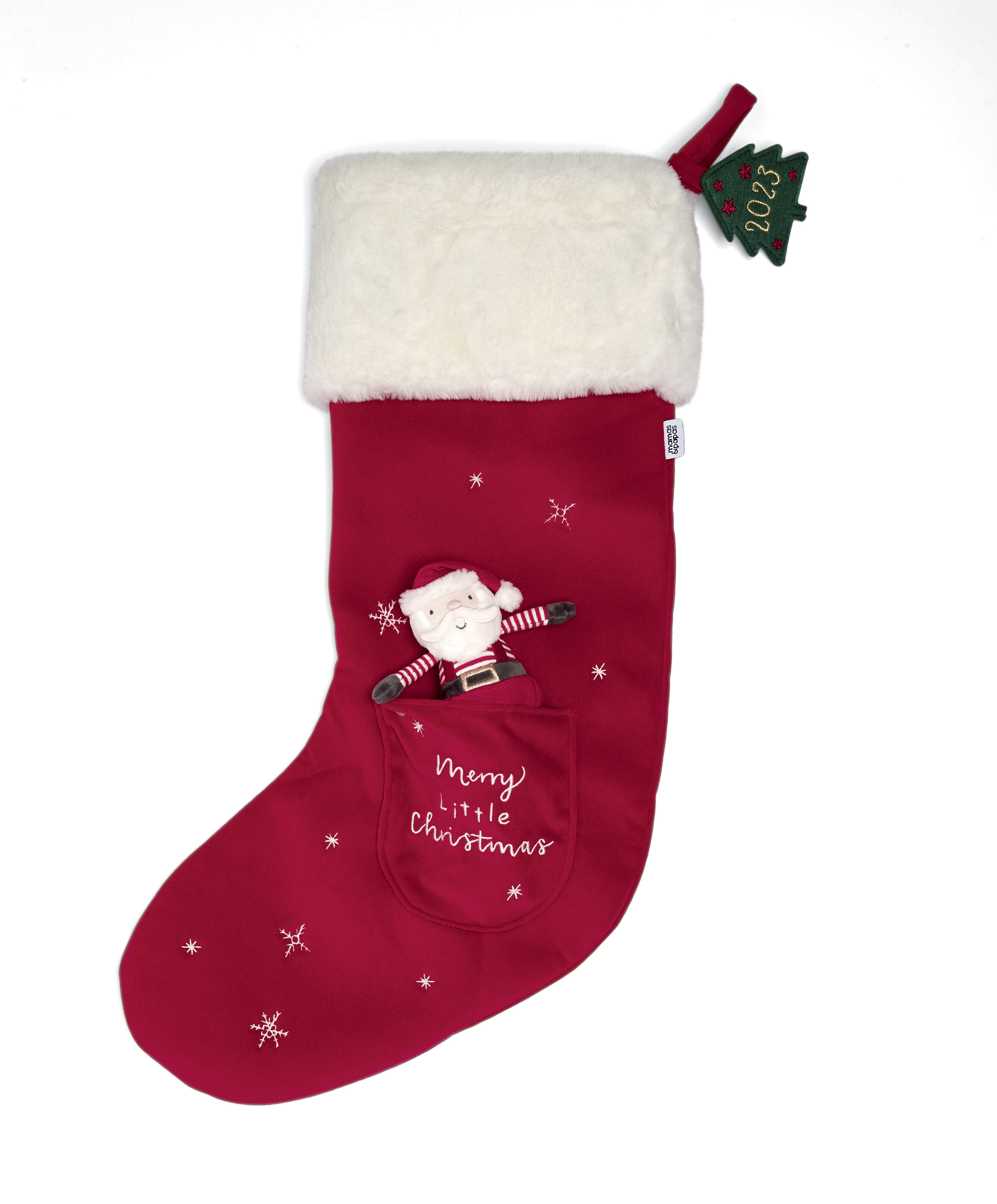 Santa Christmas Stocking - Large image number 1